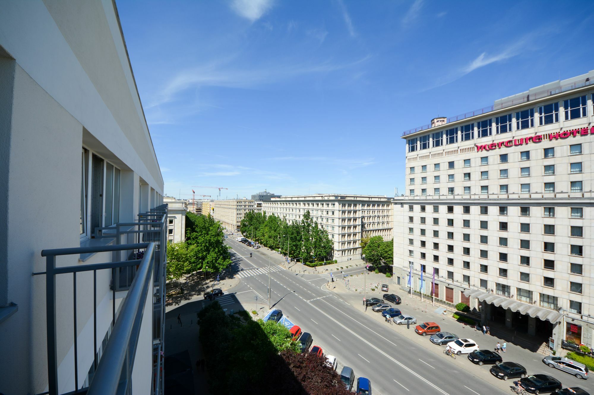 Shortstaypoland Krucza Warschau Buitenkant foto